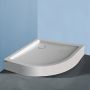 Sanplast Free Line brodzik 80x80 cm półokrągły zabudowany BPza/FREE biały 615-040-1720-01-000 zdj.4