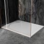 Vayer Virgo brodzik 140x70 cm prostokątny antypoślizgowy biały 140.070.001.2-1.0.0.0.0 zdj.5