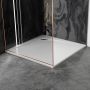 Vayer Boomerang brodzik 100x100 cm kwadratowy biały 100.100.002.2-6.0.0.0.0 zdj.5