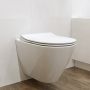 Cersanit City zestaw miska WC z deską wolnoopadającą, stelaż z przyciskiem biały/ czarny mat (S701779, K701104) zdj.16