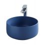 Art Ceram Cognac umywalka 35 cm nablatowa okrągła niebieska COL00416;00 zdj.1