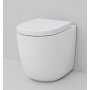 Zestaw Art Ceram File 2.0 miska WC wisząca bez kołnierza z deską wolnoopadającą (FLV0040100, FLA00201) zdj.2