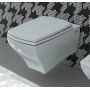Art Ceram Jazz zestaw miska WC wisząca z deską wolnoopadającą biały (JZV00101;00, JZA00601;71) zdj.1