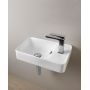 Art Ceram Savon umywalka 45x27 cm ścienna prostokątna biała LML00301;00 zdj.3