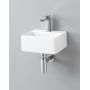 Art Ceram Quadro Mini umywalka 32x27 cm prostokątna biała QUL00601;00 zdj.3