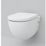 Art Ceram File 2.0 zestaw miska WC wisząca z deską wolnoopadającą biel (FLV00101;00, FLA00201) zdj.1