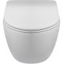 Balneo Luna miska WC z deską wolnoopadającą wisząca bez kołnierza biały G0101010101-2 zdj.3