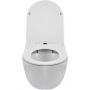 Balneo Luna miska WC z deską wolnoopadającą wisząca bez kołnierza biały G0101010101-2 zdj.4
