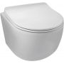 Balneo Luna miska WC z deską wolnoopadającą wisząca bez kołnierza biały G0101010101-2 zdj.1