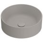Catalano Zero umywalka 40x40 cm okrągła nablatowa Tortora Satinato 0123400032 zdj.1