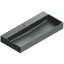Catalano Premium umywalka 100x47 cm prostokątna nablatowa czarna 0221000022 zdj.1