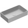 Catalano New Zero umywalka 60x35 cm prostokątna nablatowa cemento satinato 0222600023 zdj.1
