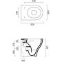 Catalano Sfera miska WC stojąca bez kołnierza biały połysk 0512420001 zdj.2