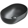 Catalano Sfera umywalka 50x35 cm owalna nablatowa czarna 0522500022 zdj.1