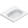Catalano Alvea umywalka 50x46 cm prostokątna ścienna-meblowa biała 0620500001 zdj.1
