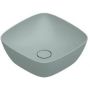 Catalano Green umywalka 40x40 cm kwadratowa nablatowa acqua satinato 0622400028 zdj.1