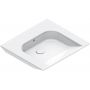 Catalano Comfort umywalka 60x55 cm prostokątna ścienna biała 0920600001 zdj.1