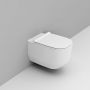 Ceramica Dolomite Alba miska WC wisząca bez kołnierza biały mat D502541 zdj.1