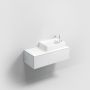 Clou Flush umywalka 60x42 cm prostokątna ścienna-nablatowa biała CL/02.13020 zdj.4
