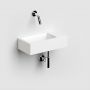 Clou Flush umywalka 36x18 cm prostokątna ścienna-nablatowa biała CL/03.02031 zdj.3