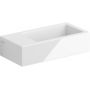 Clou Flush umywalka 36x18 cm prostokątna ścienna-nablatowa biała CL/03.03033 zdj.1