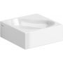 Clou Flush umywalka 27x27 cm kwadratowa ścienna-nablatowa biała CL/03.03051 zdj.1