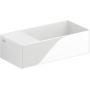 Clou New Flush umywalka 35x18 cm prostokątna ścienna-nablatowa biała CL/03.03432 zdj.1