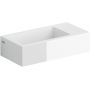 Clou Flush umywalka 36x18 cm prostokątna ścienna-nablatowa biała CL/03.08031 zdj.1