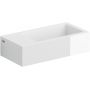 Clou Flush umywalka 36x18 cm prostokątna ścienna-nablatowa biała CL/03.08032 zdj.1
