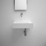 Clou Flush umywalka 42,5x29 cm prostokątna ścienna-nablatowa biała CL/03.13221 zdj.4