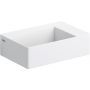 Clou New Flush umywalka 35,5x24,5 cm prostokątna ścienna-nablatowa biała CL/03.13420 zdj.1