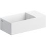 Clou New Flush umywalka 35x18 cm prostokątna ścienna-nablatowa biała CL/03.13430 zdj.1