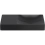 Clou Vale umywalka 45x19 cm prostokątna ścienna-nablatowa czarna CL/03.30162.L zdj.1