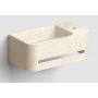 Clou InBe umywalka 43x23 cm prostokątna ścienna beż IB/03.70030.02.01.R      zdj.1