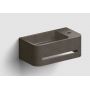 Clou InBe umywalka 43x23 cm prostokątna ścienna czarna IB/03.72030.02.01.R        zdj.1