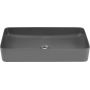 Comad Slim umywalka 61x34 cm prostokątna nablatowa szary/kamień UM-6275 SLIM 60 GREY DP zdj.3