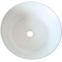 Comad Mada umywalka 40 cm okrągła nablatowa biała UN-MADA-MW 115MW zdj.3