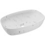 Comad Megi umywalka 60x38 cm owalna nablatowa biała UN-MEGI-MW13 zdj.1