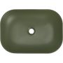 Comad Neli umywalka 50,4x35,2 cm prostokątna nablatowa zielona UN-NELI-MFG zdj.3