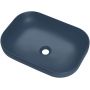 Comad Neli umywalka 50,4x35,2 cm prostokątna nablatowa niebieska UN-NELI-MNB zdj.4