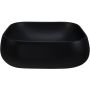 Comad Nika umywalka 45x40 cm prostokątna nablatowa czarna UN-NIKA-MB 78103MB zdj.2