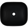 Comad Nika umywalka 45x40 cm prostokątna nablatowa czarna UN-NIKA-MB 78103MB zdj.3
