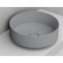 Ceramica Dolomite Noemi umywalka 44 cm okrągła nablatowa szary mat D310545 zdj.1