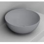 Ceramica Dolomite Noemi umywalka 44 cm okrągła nablatowa szary mat D310645 zdj.1