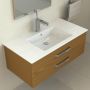 CeraStyle Ibiza umywalka 101x51 cm meblowa prostokątna biała 050500-u zdj.4