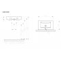 Umywalka 80 cm Deante Basic Long CDB 6U8M zdj.2