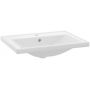 Defra Nanu umywalka 61x46 cm prostokątna meblowa biała 1032 zdj.1