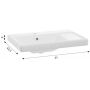 Defra Bonito umywalka 61x42,3 cm prostokątna meblowa biała 1072 zdj.3