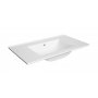 Defra Plan umywalka 80x46 cm prostokątna meblowa biała 1724 zdj.1