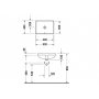 Duravit Starck 3 umywalka 49x36,5 cm podblatowa 03054900221 zdj.2